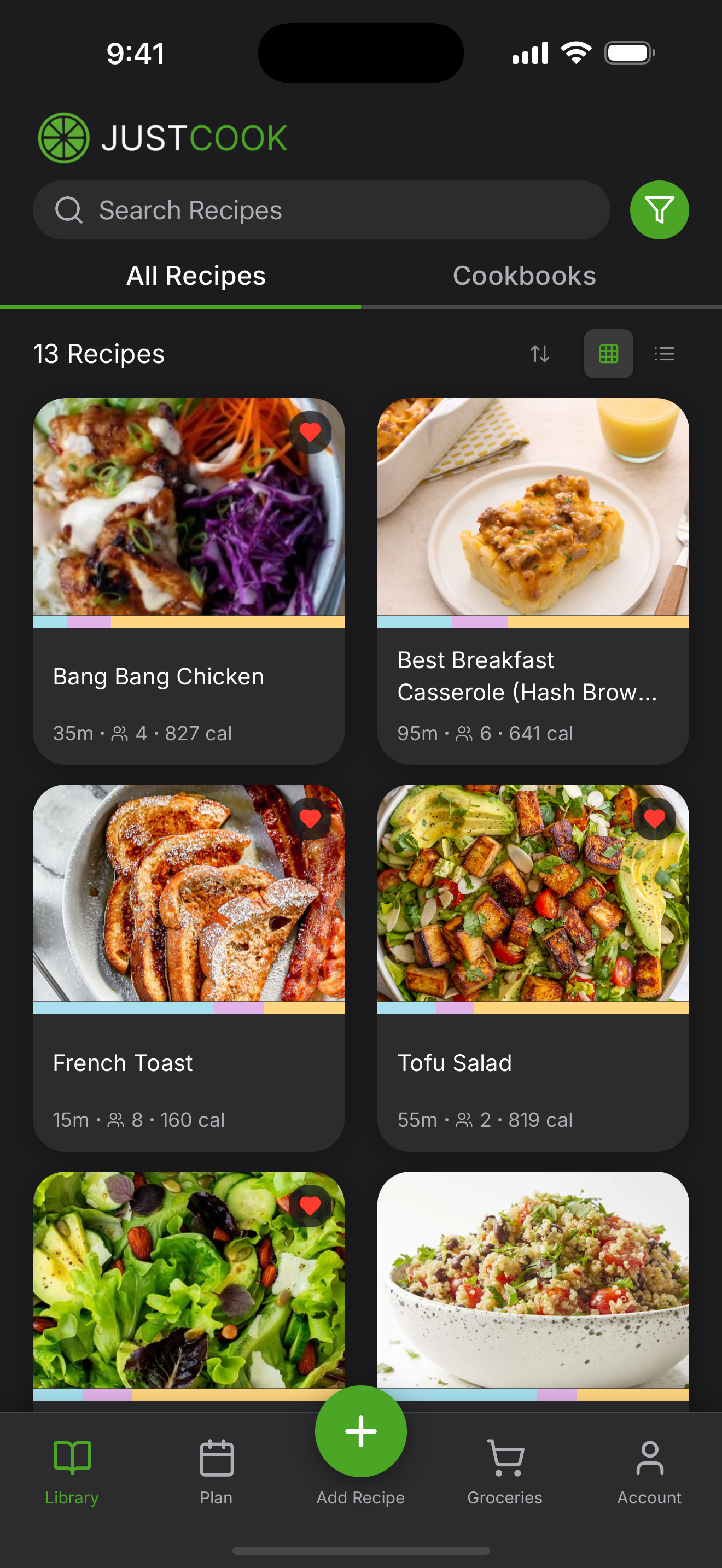 Import Your Recipes